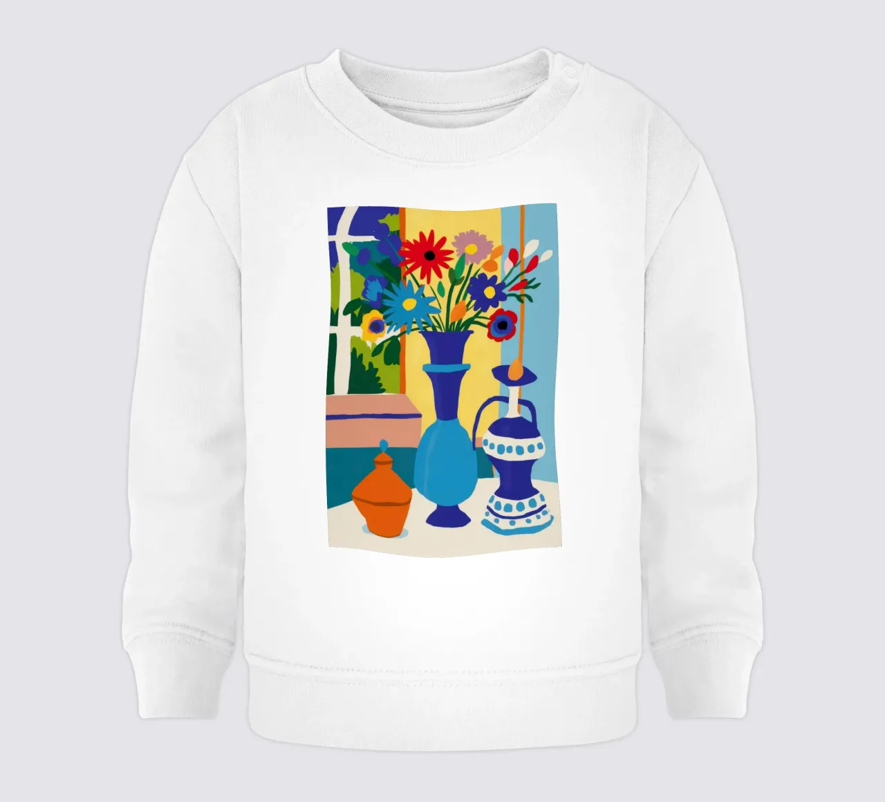 Vaso vibrante Stillness felpa neonato da Obs Canvas