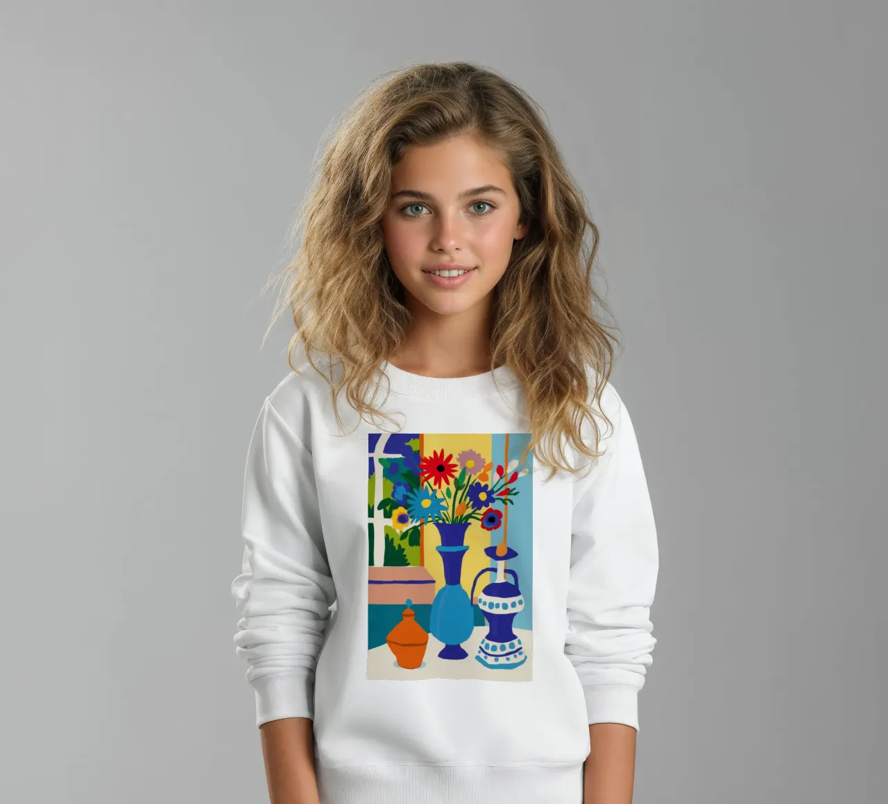 Vaso vibrante Stillness felpa bambino da Obs Canvas