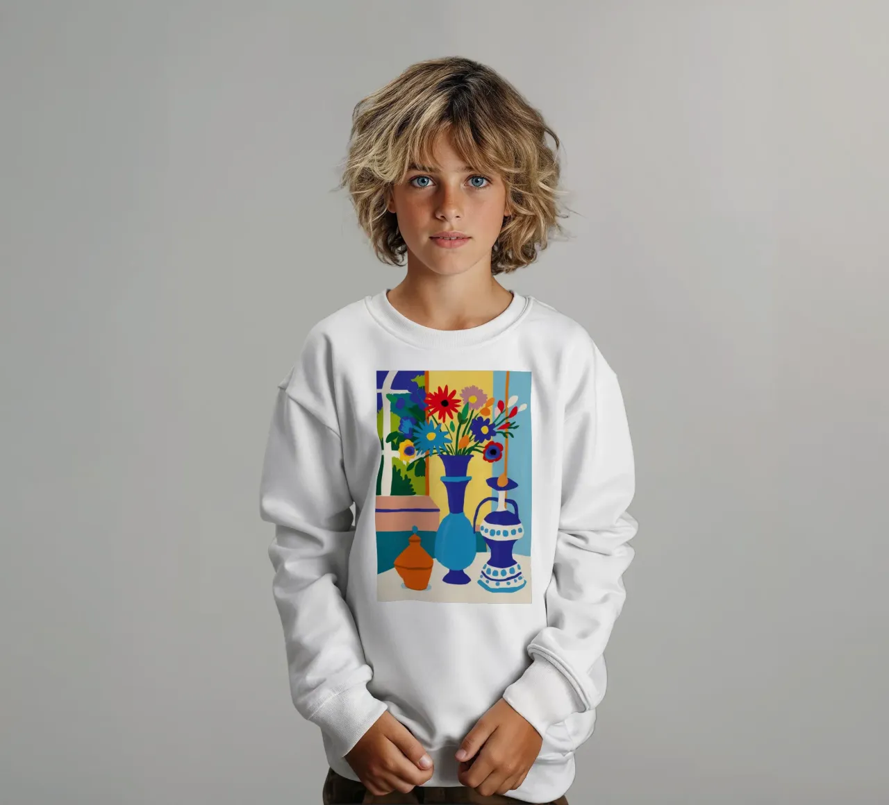 Vaso vibrante Stillness felpa bambino da Obs Canvas