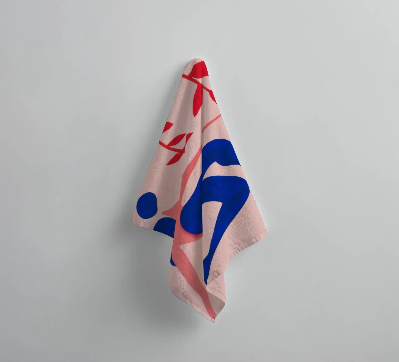 Dynamic Human Form towel by Gaia Viesta