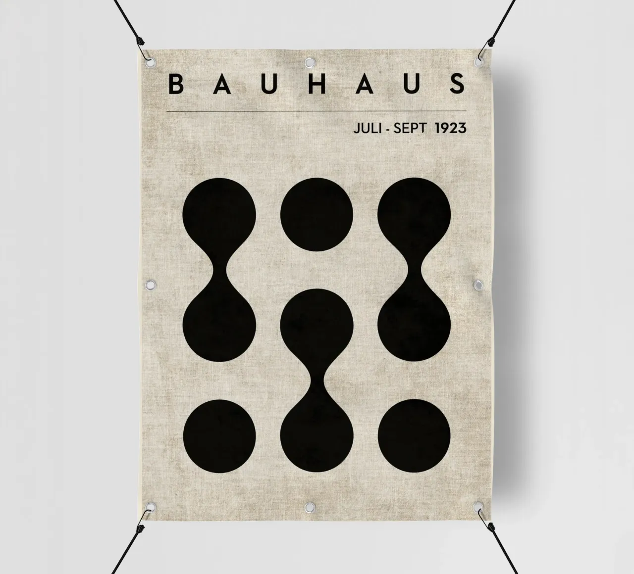Bauhaus telo in pvc da David Studio