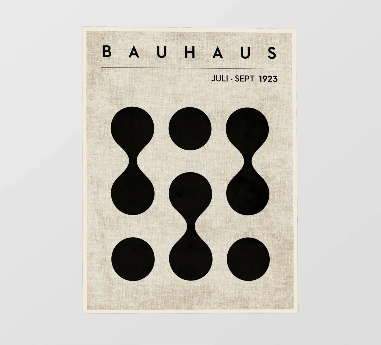 Bauhaus telo in pvc da David Studio
