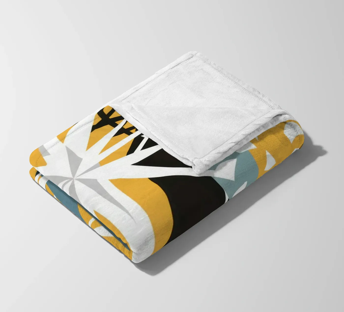 Collage di scarabocchi stellati coperta in pile da Obs Canvas