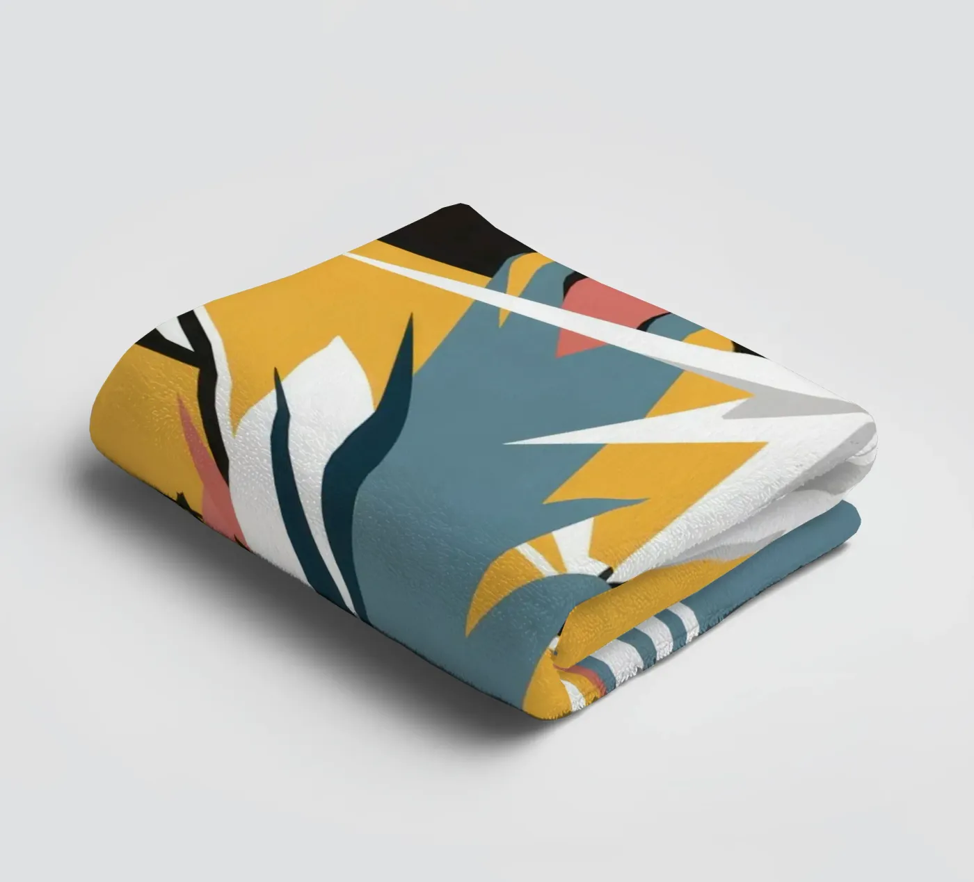 Starry Scribble Collage serviette de bain de Obs Canvas