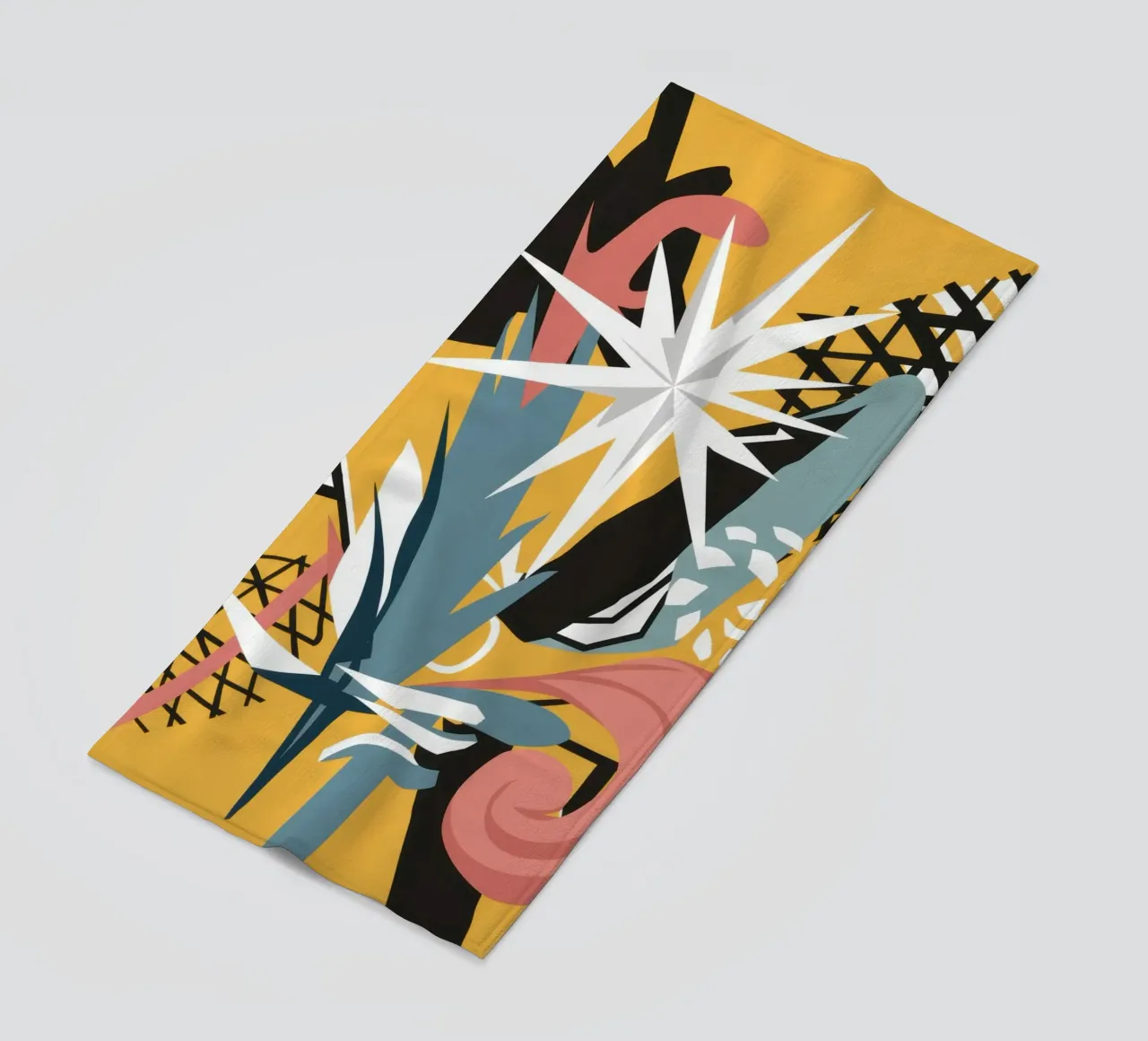 Starry Scribble Collage telo mare da Obs Canvas