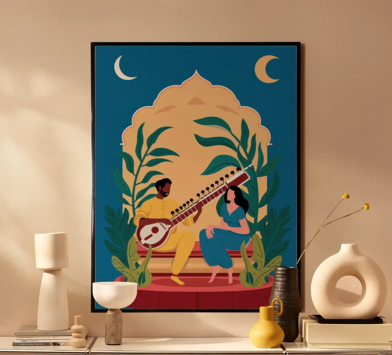 Notte mistica del deserto poster da Irish Strokes