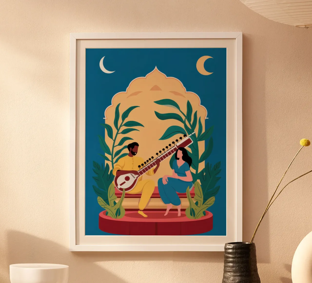 Notte mistica del deserto poster da Irish Strokes