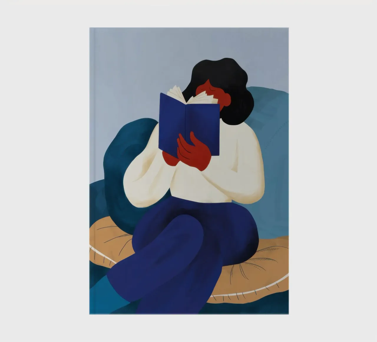 Moment de lecture immersive carnet de notes de Obs Canvas