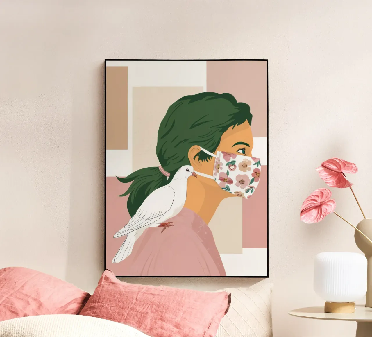 Colomba della Pace plexiglass da Thistle Bloom