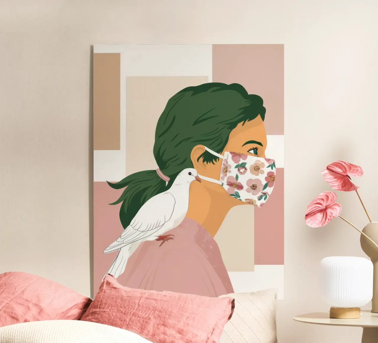 Colomba della Pace plexiglass da Thistle Bloom