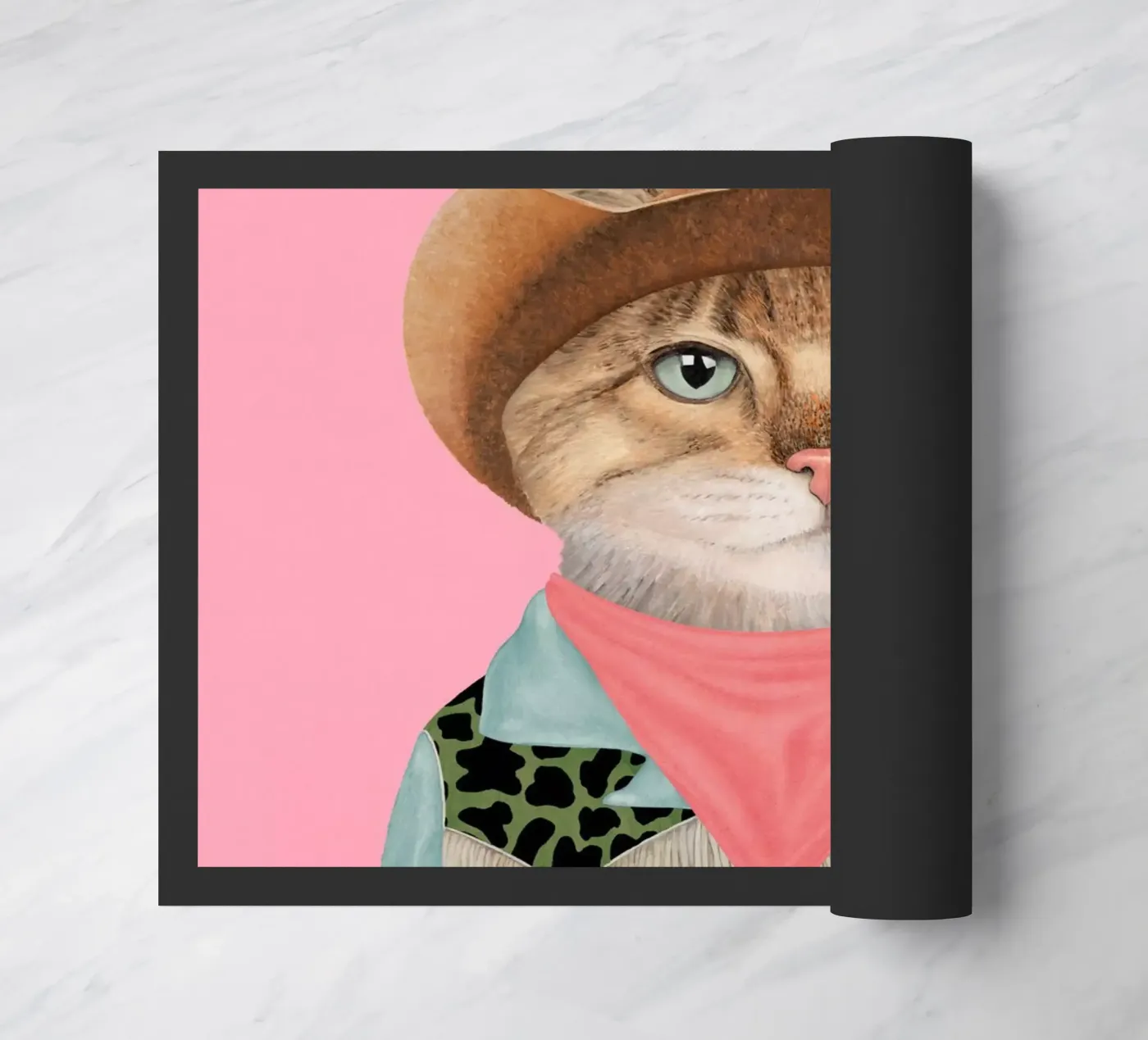 Rodeo Kitten deurmat van Animal Crew