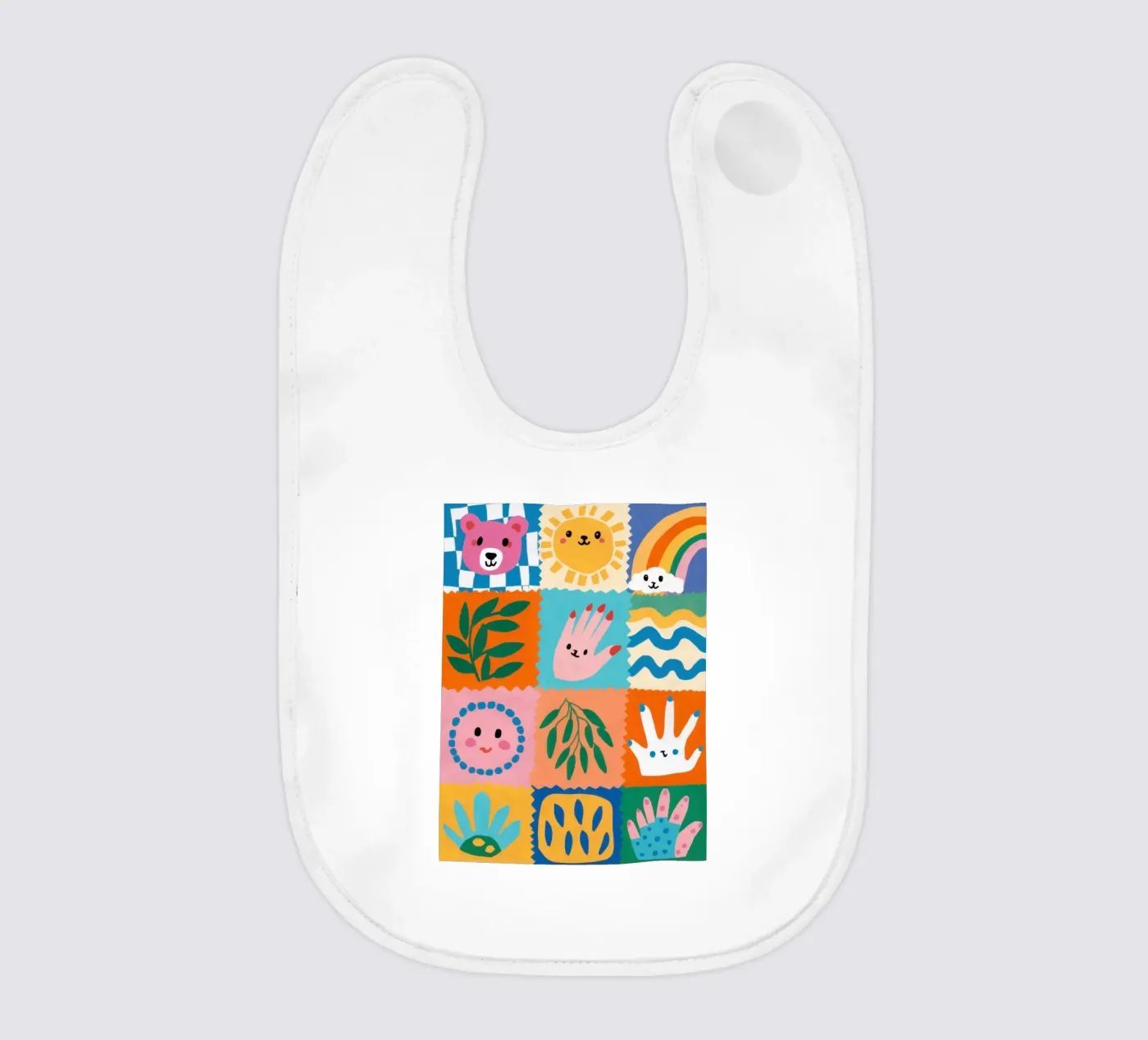 Cute Character Patchwork bavaglino da Selene Shade