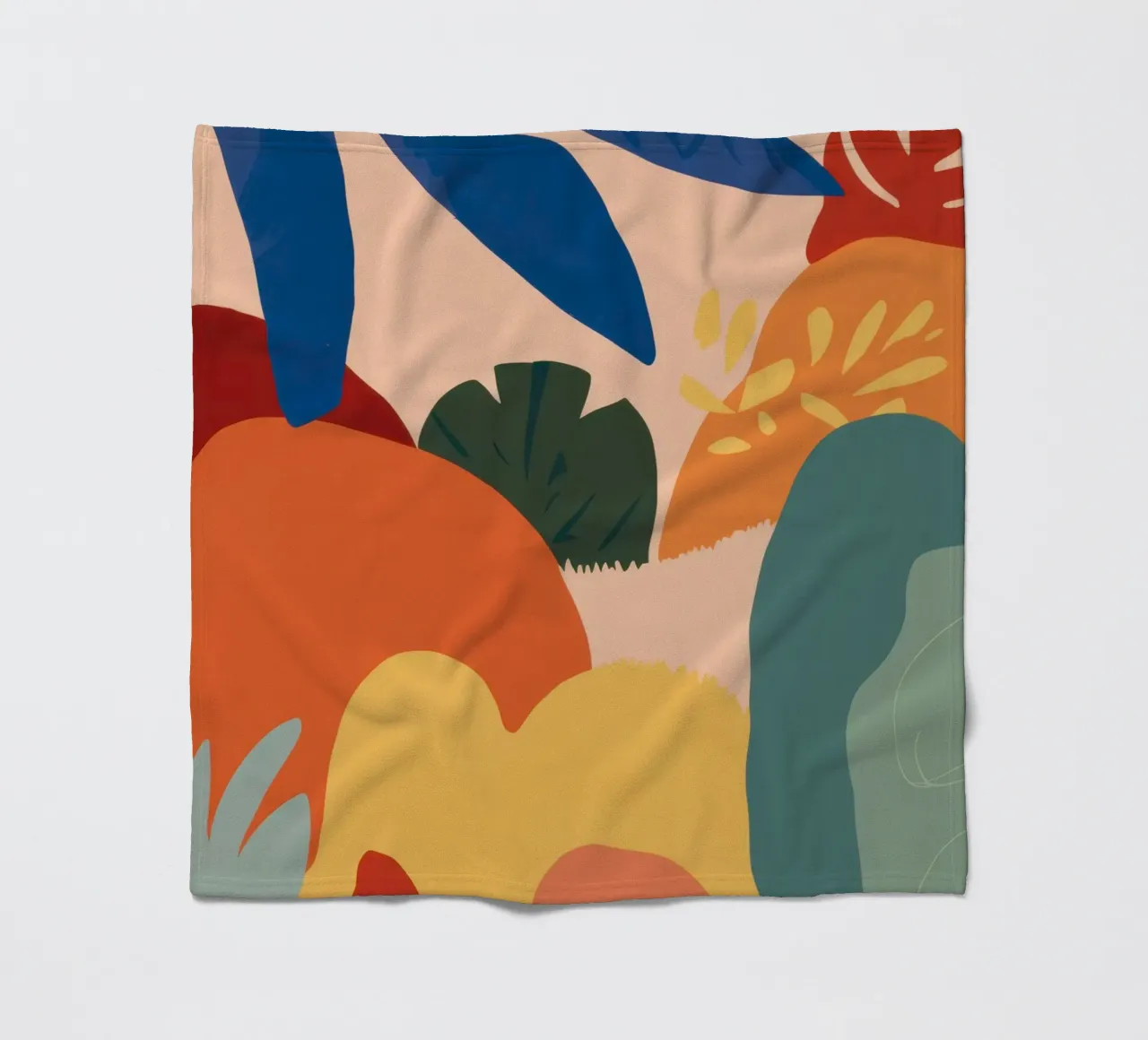 Forme astratte del paesaggio coperta in pile da Irish Strokes
