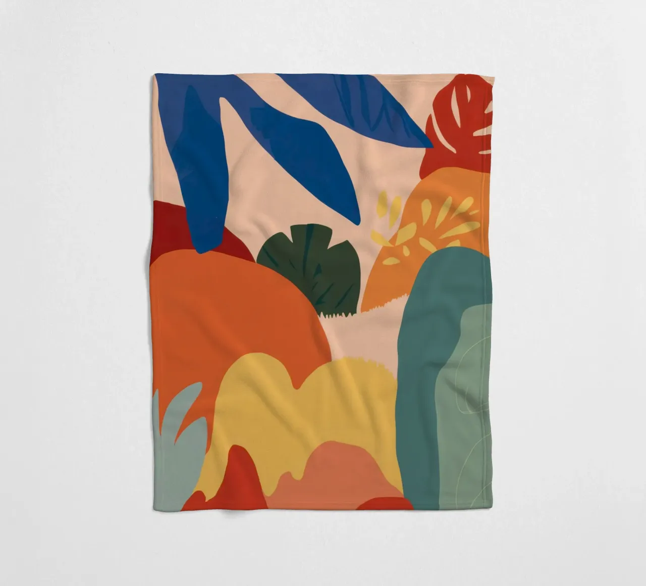 Forme astratte del paesaggio coperta in pile da Irish Strokes