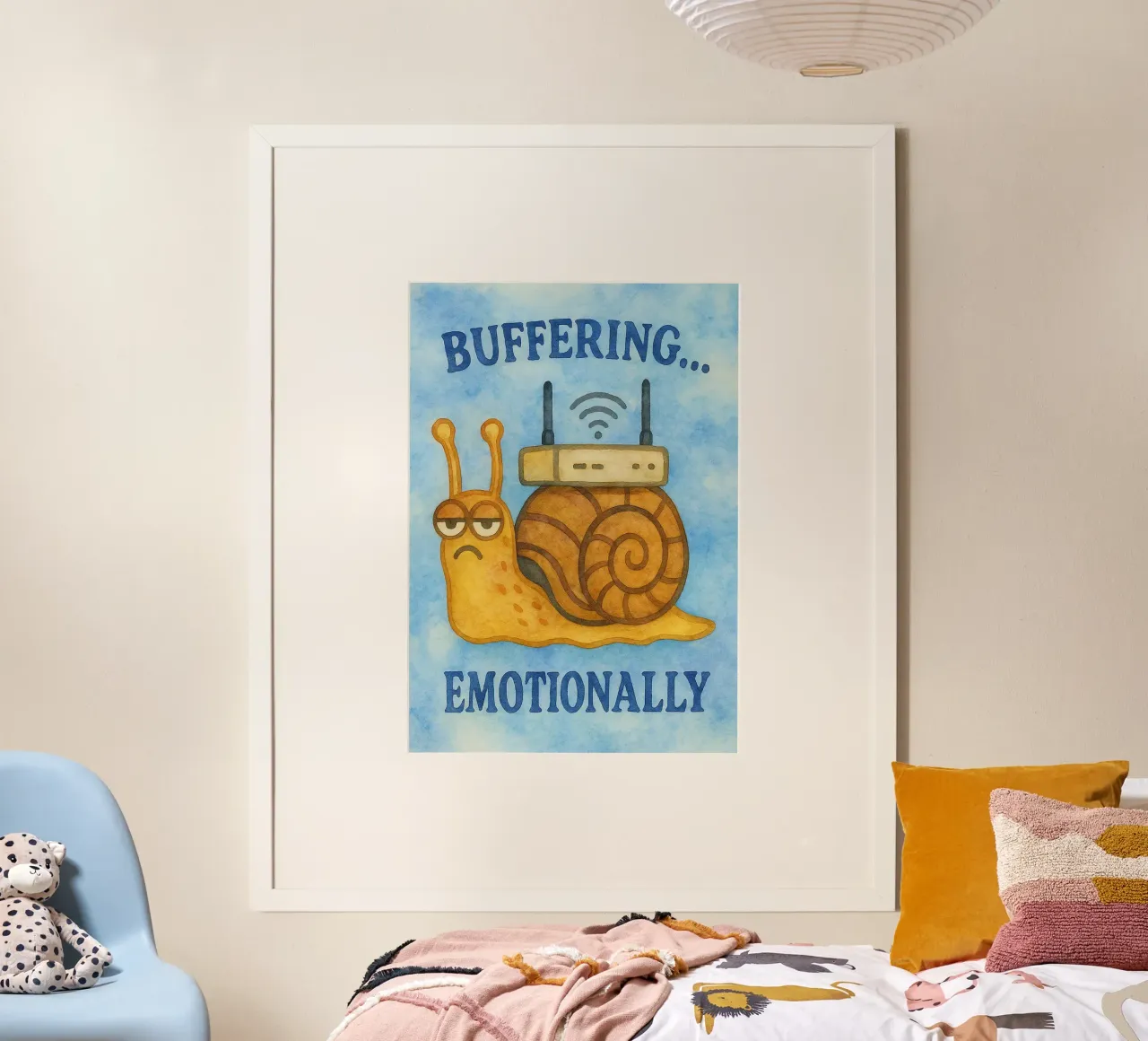 tamponare emotivamente il disegno artistico poster da pasadenan