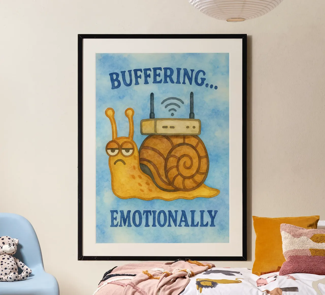 tamponare emotivamente il disegno artistico poster da pasadenan