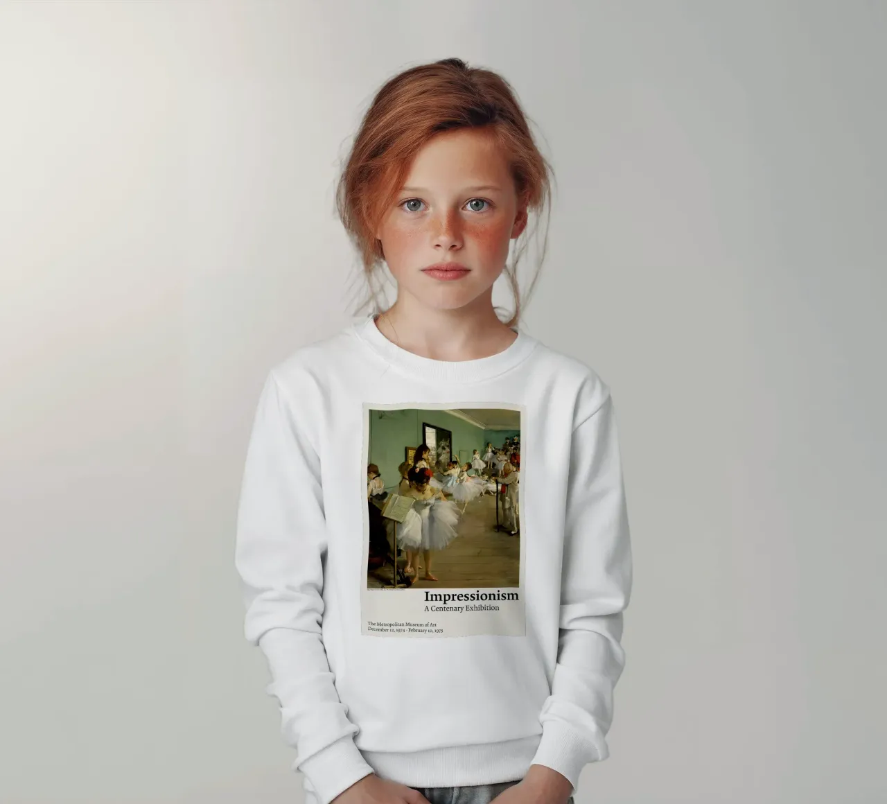 Impressionismo - Edgar Degas felpa bambino da Alfieson