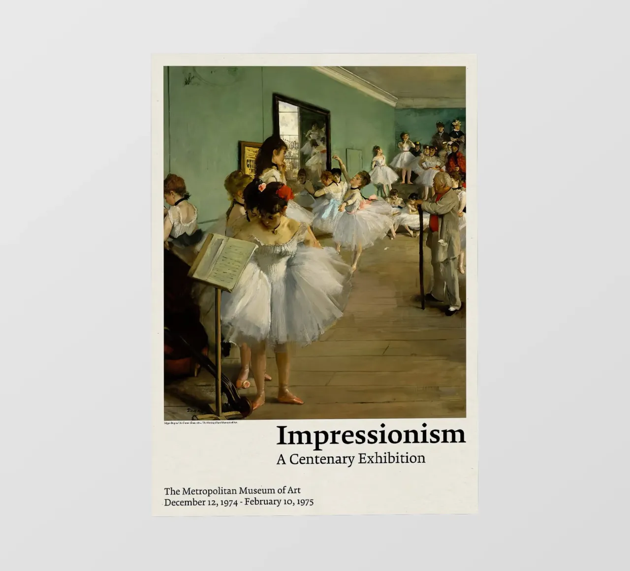 Impressionismo - Edgar Degas telo in pvc da Alfieson