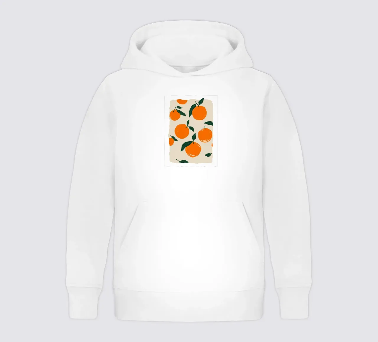 Rami d'arancio freschi felpa bambino con cappuccio da Selene Shade