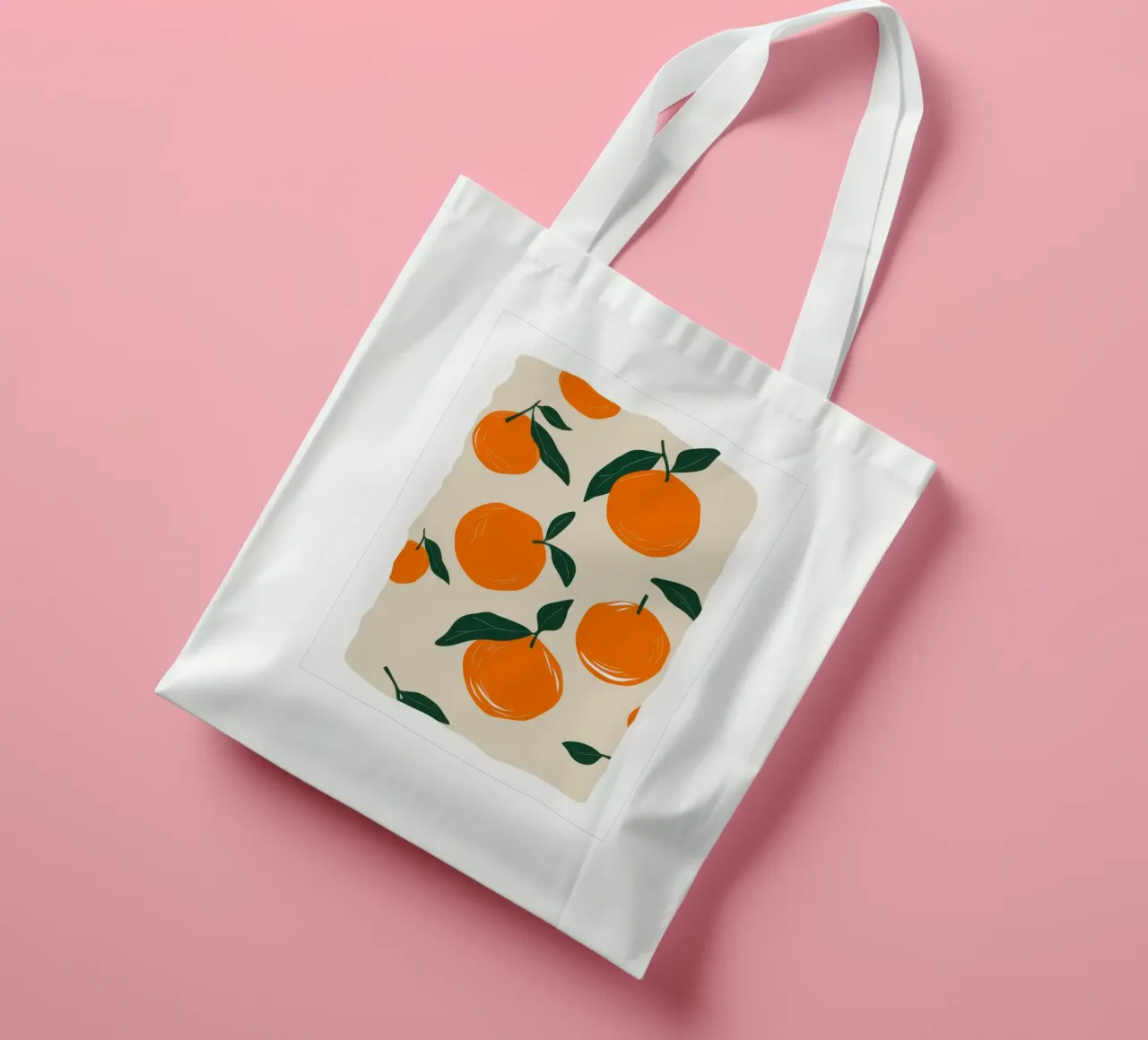 Rami d'arancio freschi borsa in juta da Selene Shade