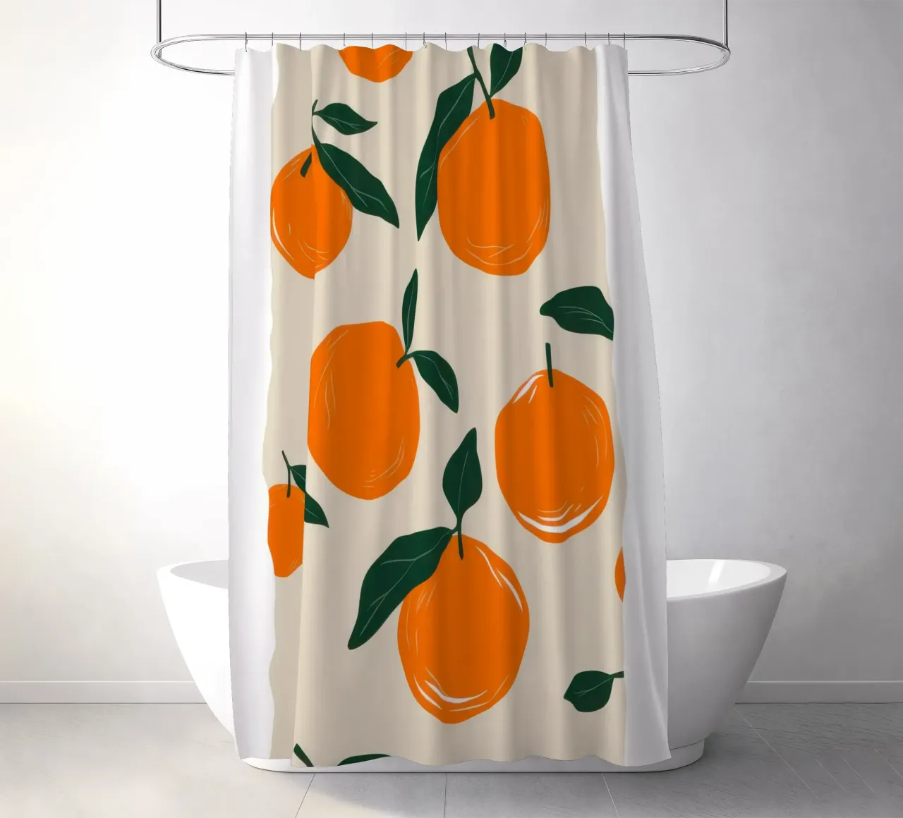 Rami d'arancio freschi tenda da doccia da Selene Shade