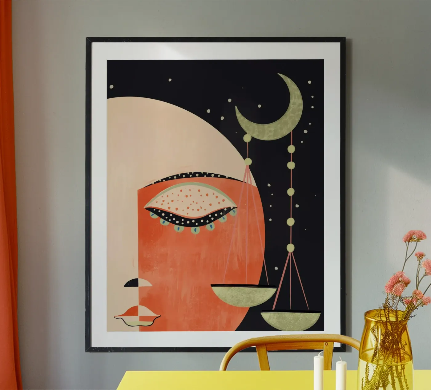 Lunar Balance poster da ArtsySesta