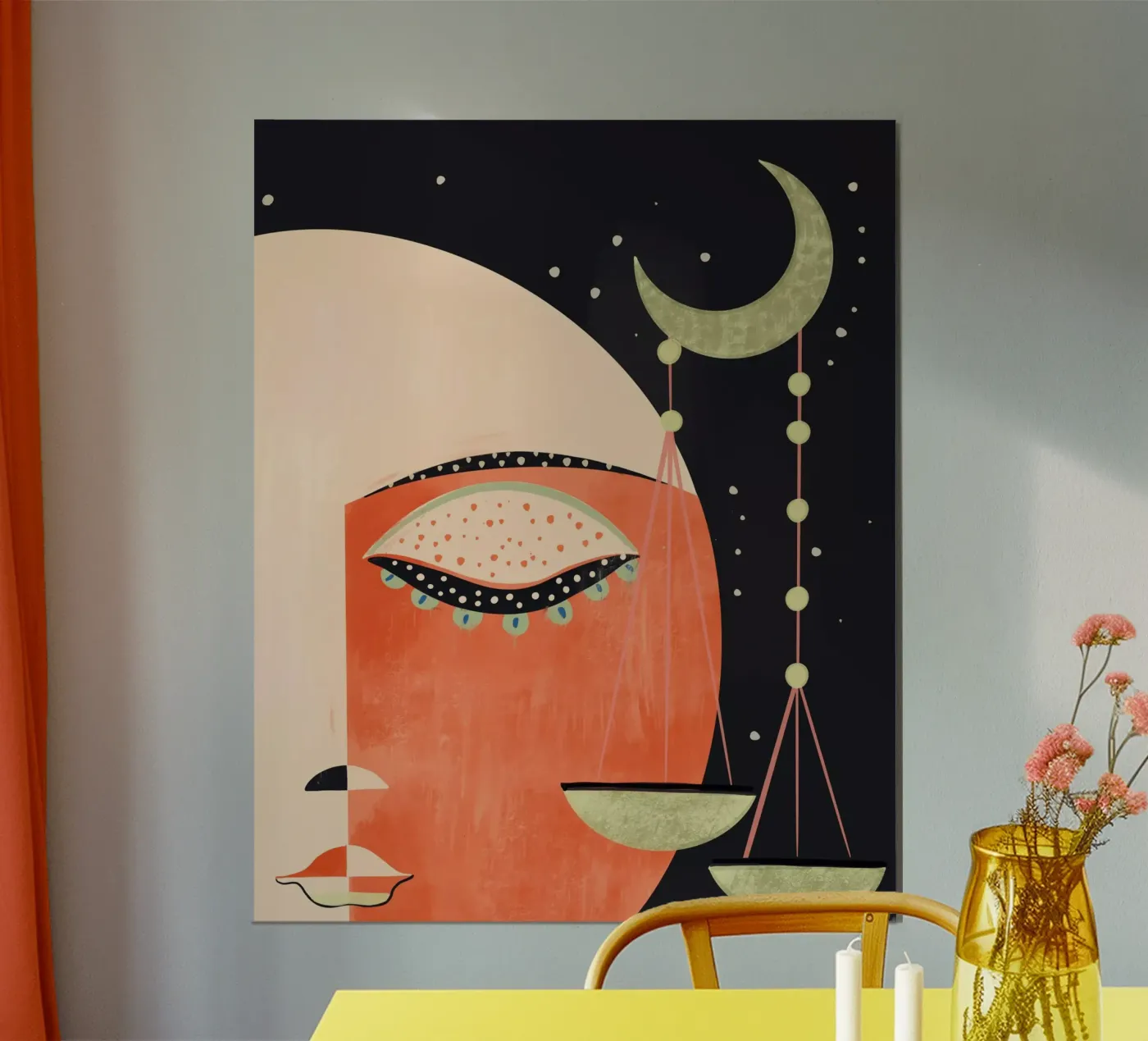 Lunar Balance poster da ArtsySesta