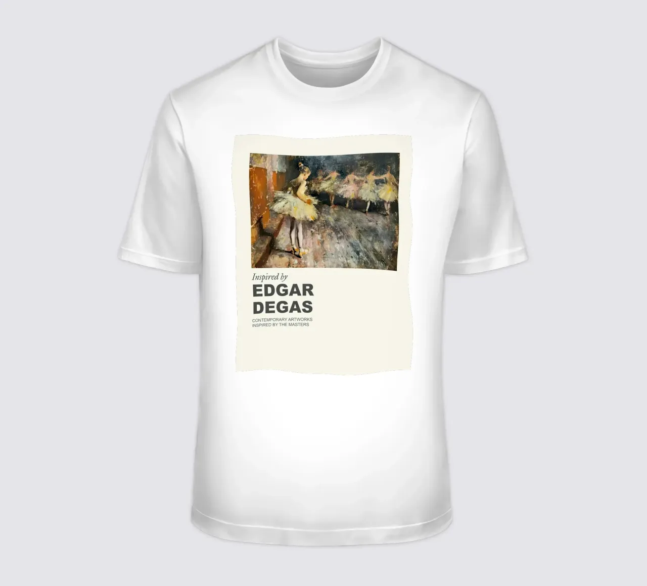 Ispirato - Edgar Degas t-shirt da Alfieson