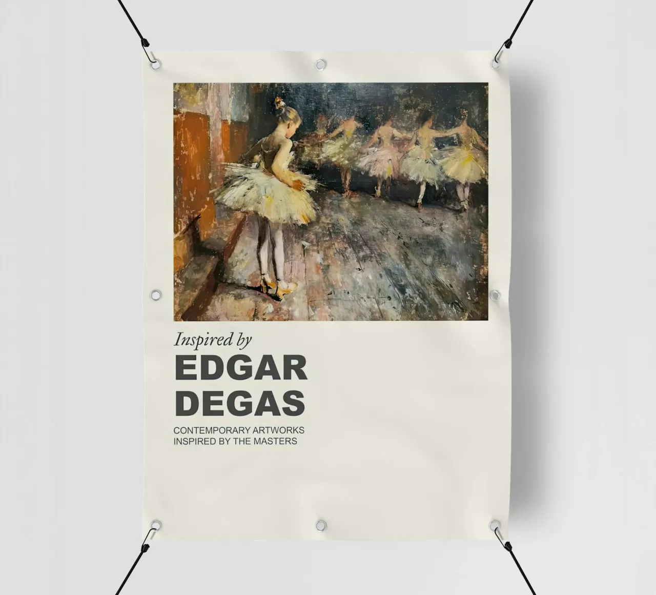 Ispirato - Edgar Degas telo in pvc da Alfieson
