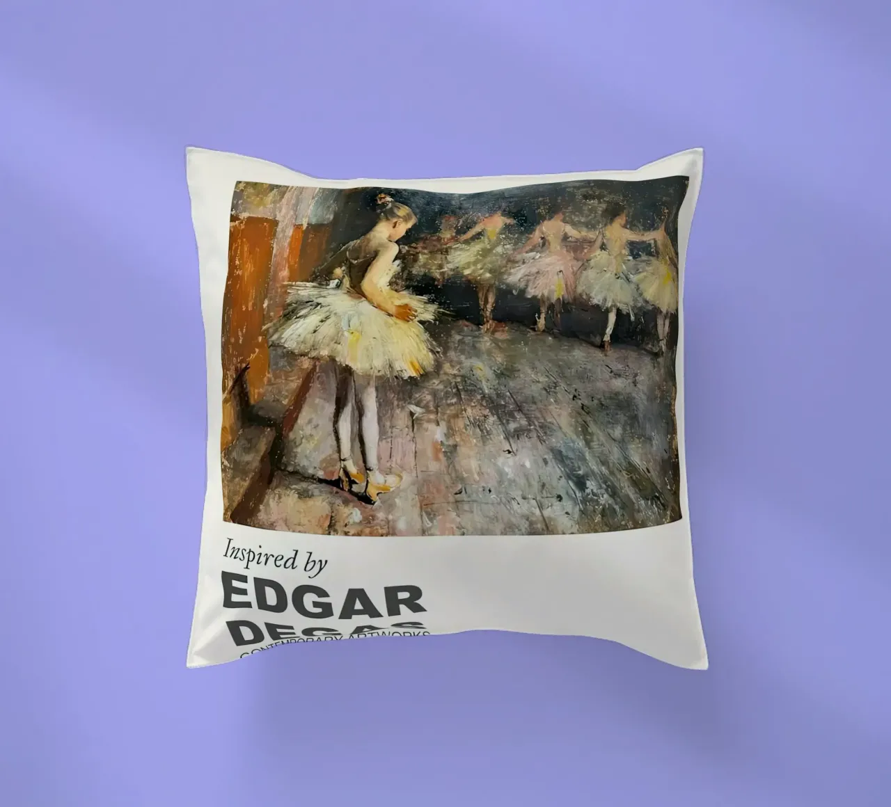 Ispirato - Edgar Degas cuscino da Alfieson