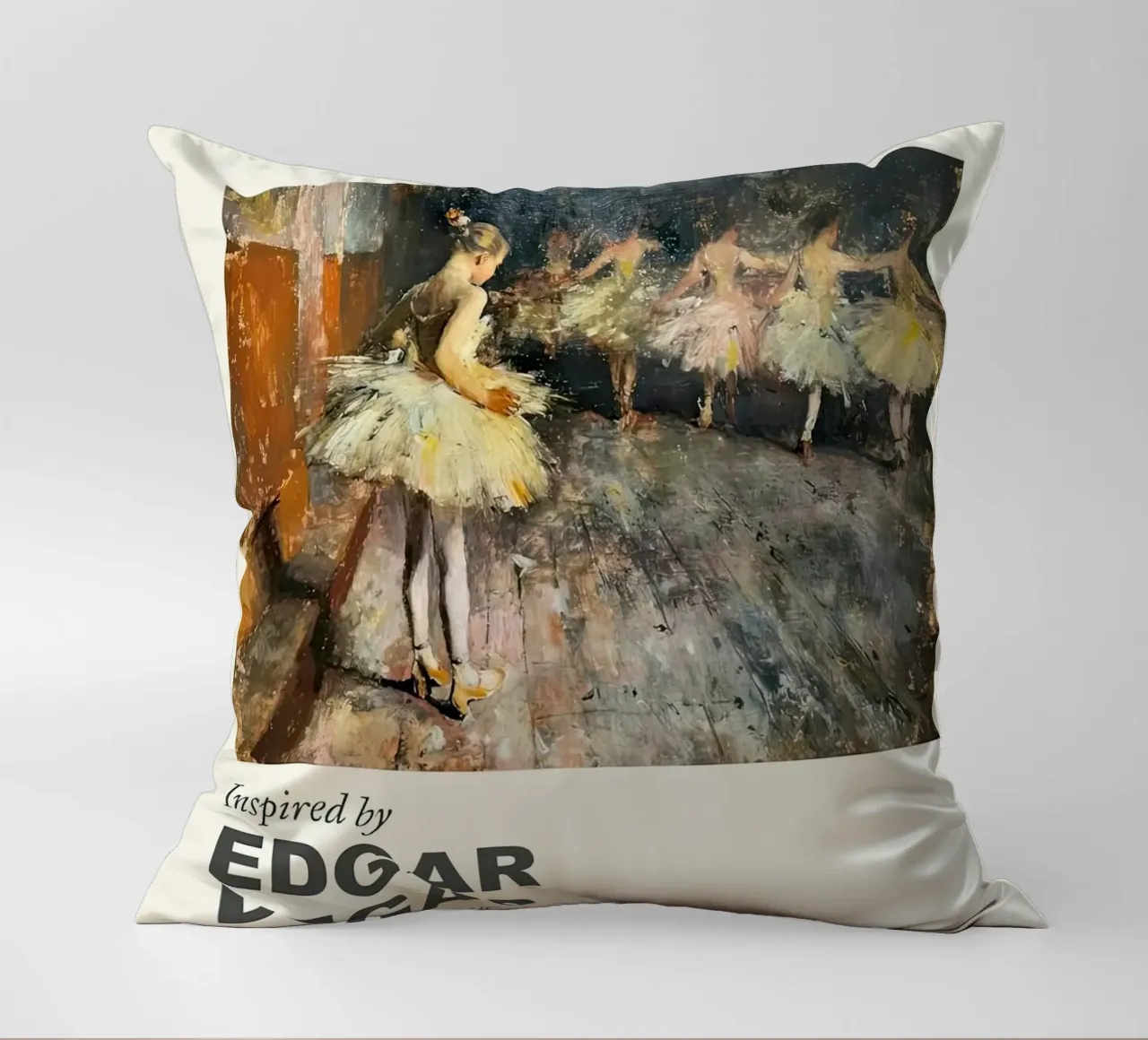 Ispirato - Edgar Degas cuscino da Alfieson