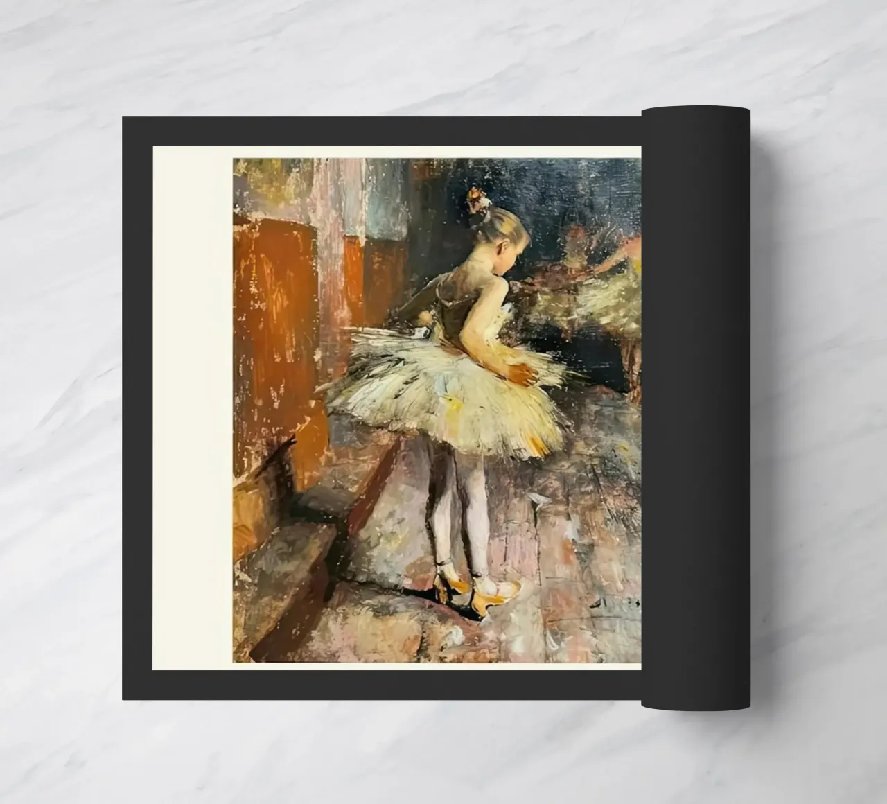 Ispirato - Edgar Degas zerbino da Alfieson