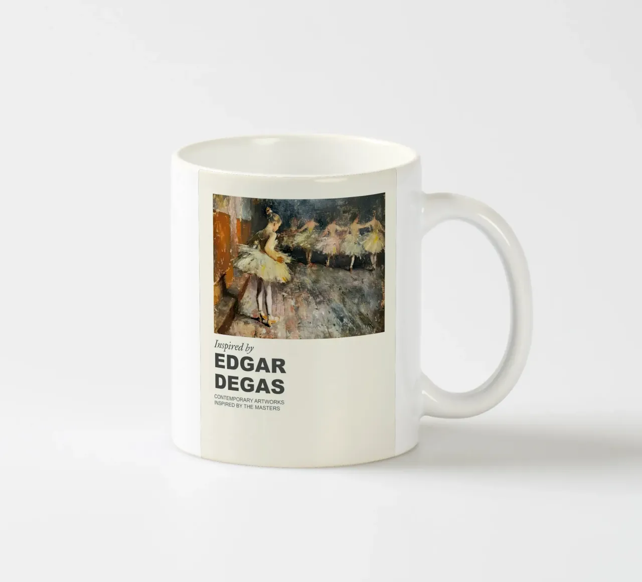 Ispirato - Edgar Degas tazza in ceramica da Alfieson