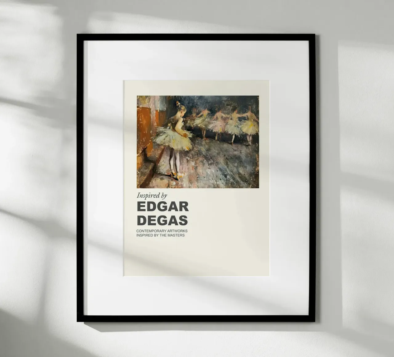 Ispirato - Edgar Degas carta hahnemühle da Alfieson