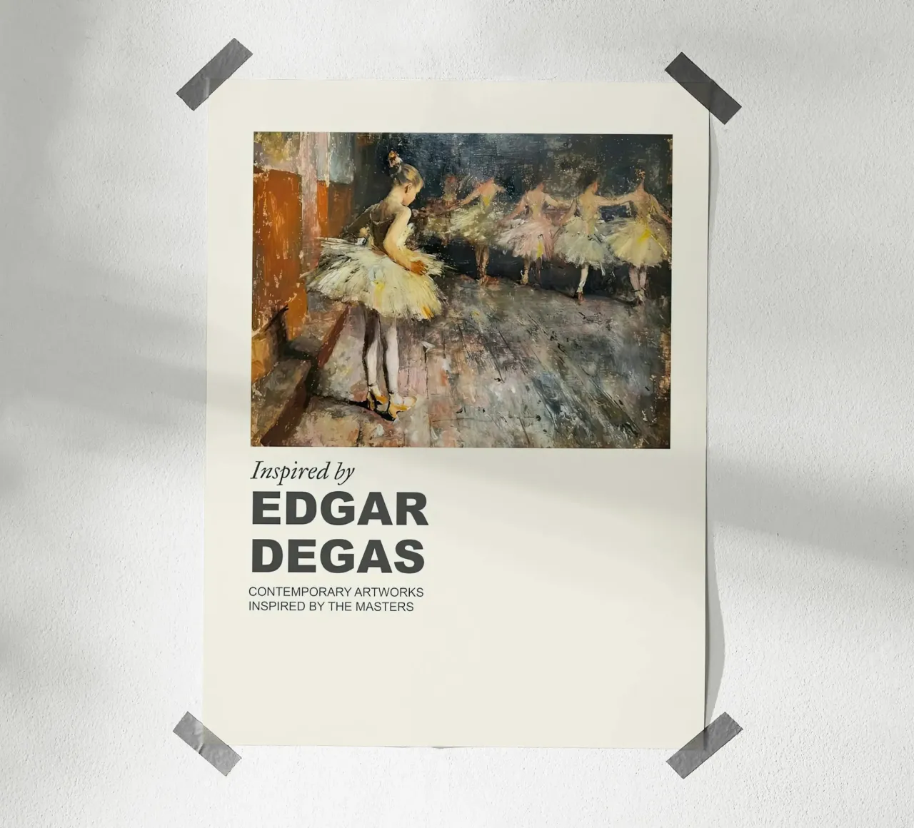 Ispirato - Edgar Degas carta hahnemühle da Alfieson
