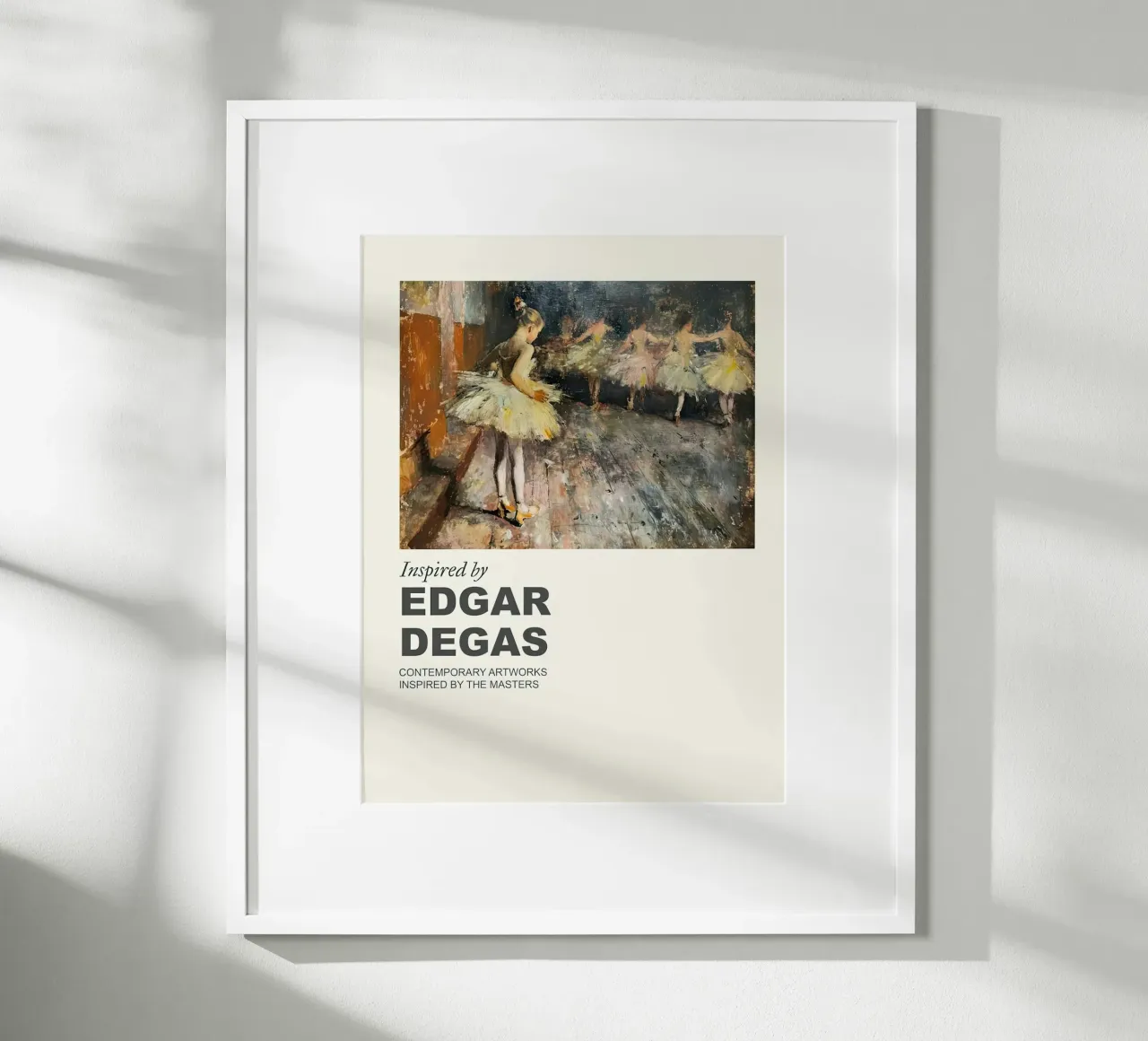 Ispirato - Edgar Degas carta hahnemühle da Alfieson