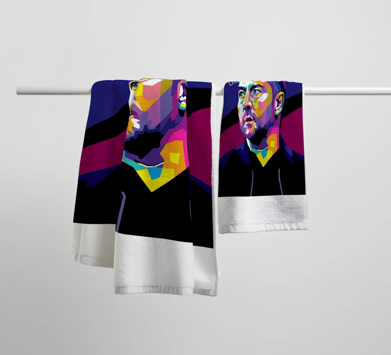 Hansi Flick in asciugamano da bagno da Gust Sporer FOTBALL