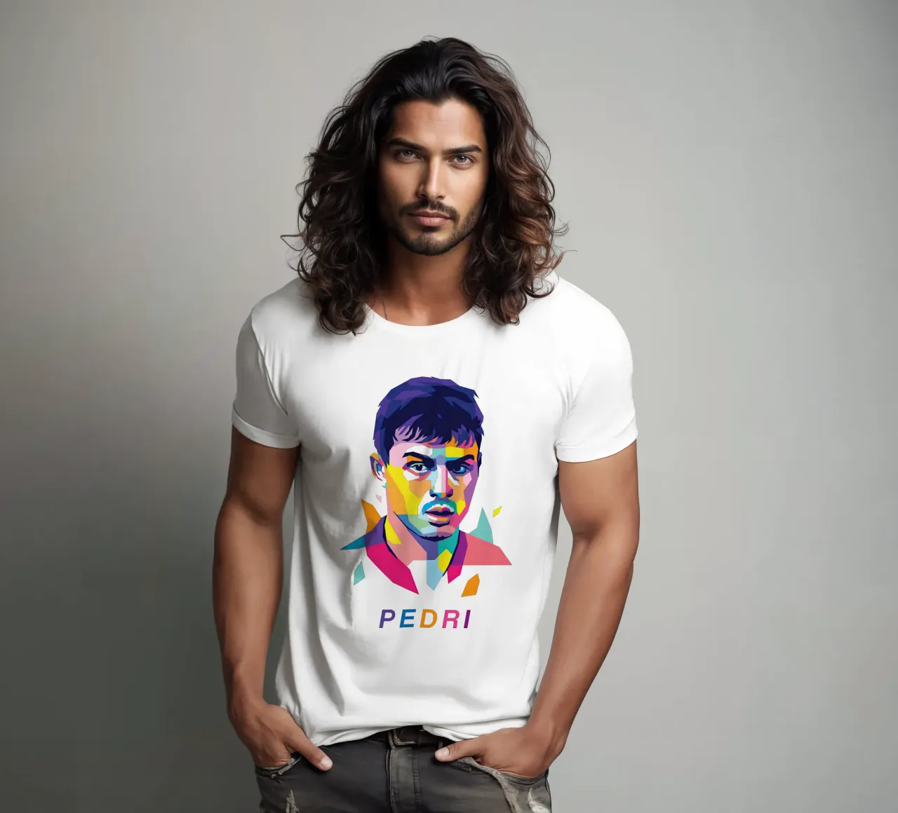 Pedri t-shirt da Gust Sporer FOTBALL