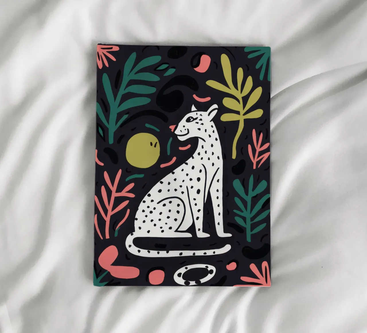 Silhouette di gatto mistico diario da Gaia Viesta