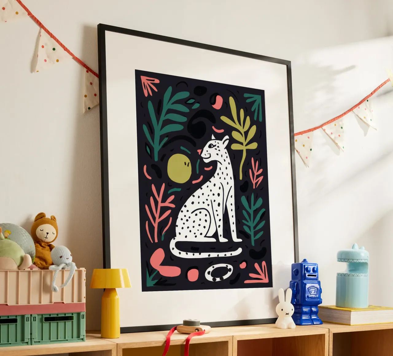 Silhouette di gatto mistico carta hahnemühle da Gaia Viesta