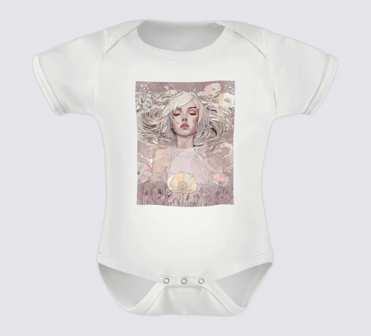 ontsnappen babyrompertje korte mouwen van Giulio Iurissevich