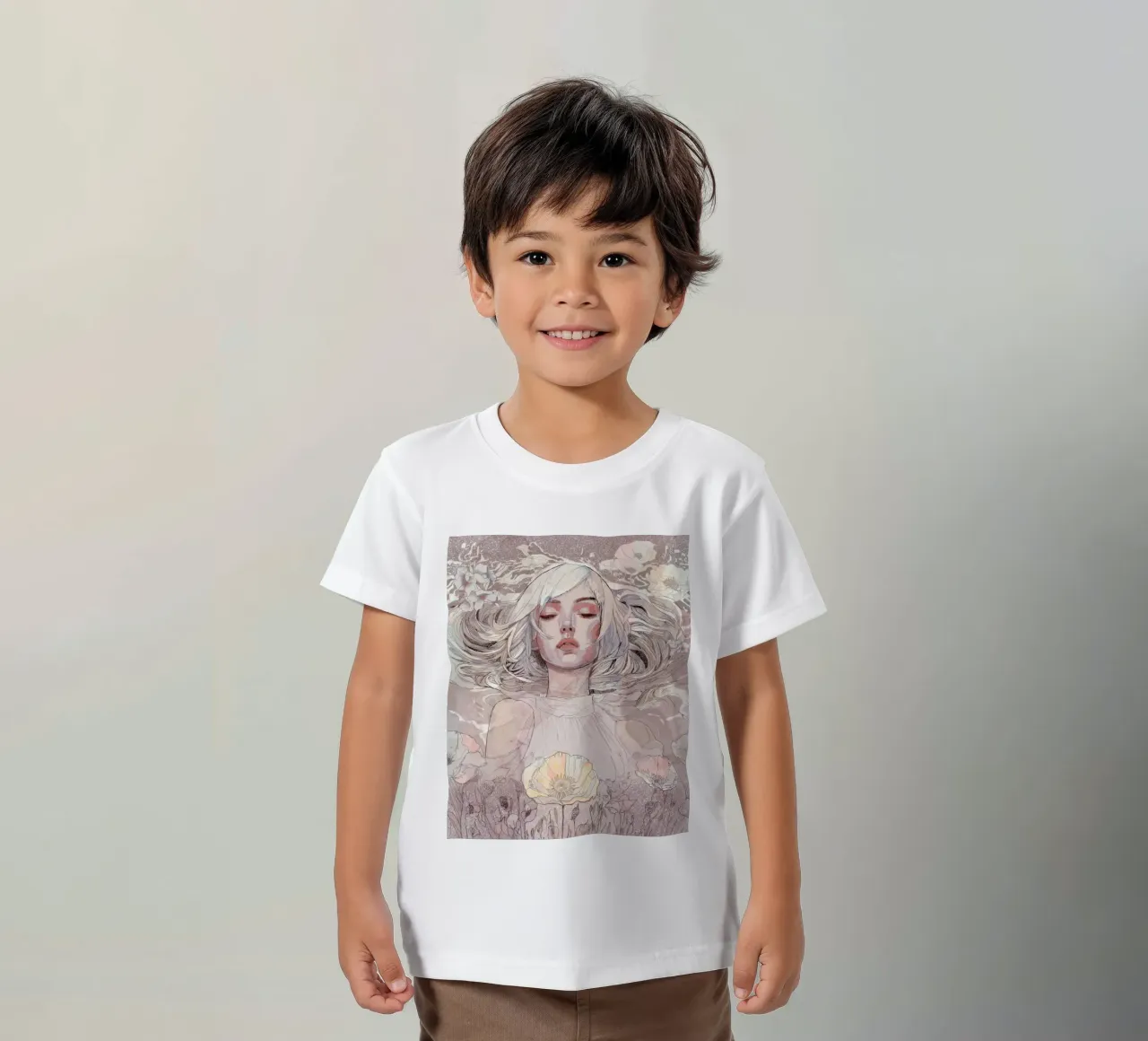 fuga t-shirt bambini da Giulio Iurissevich