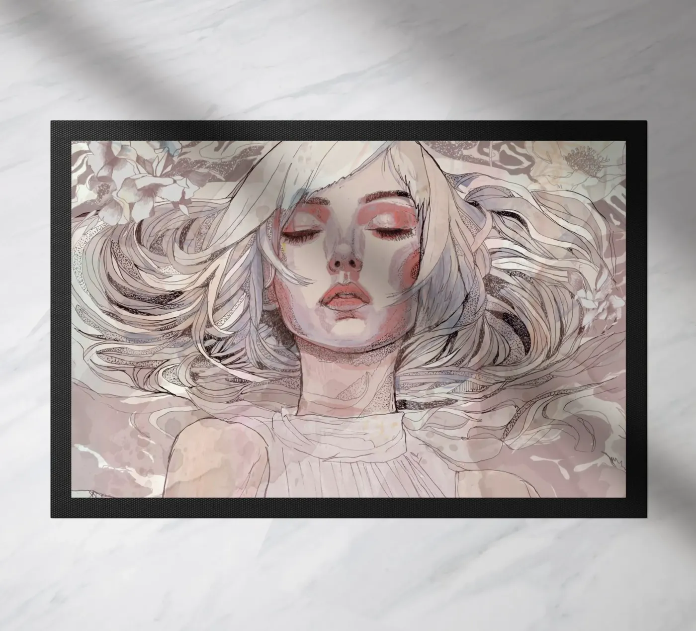 escape doormat by Giulio Iurissevich