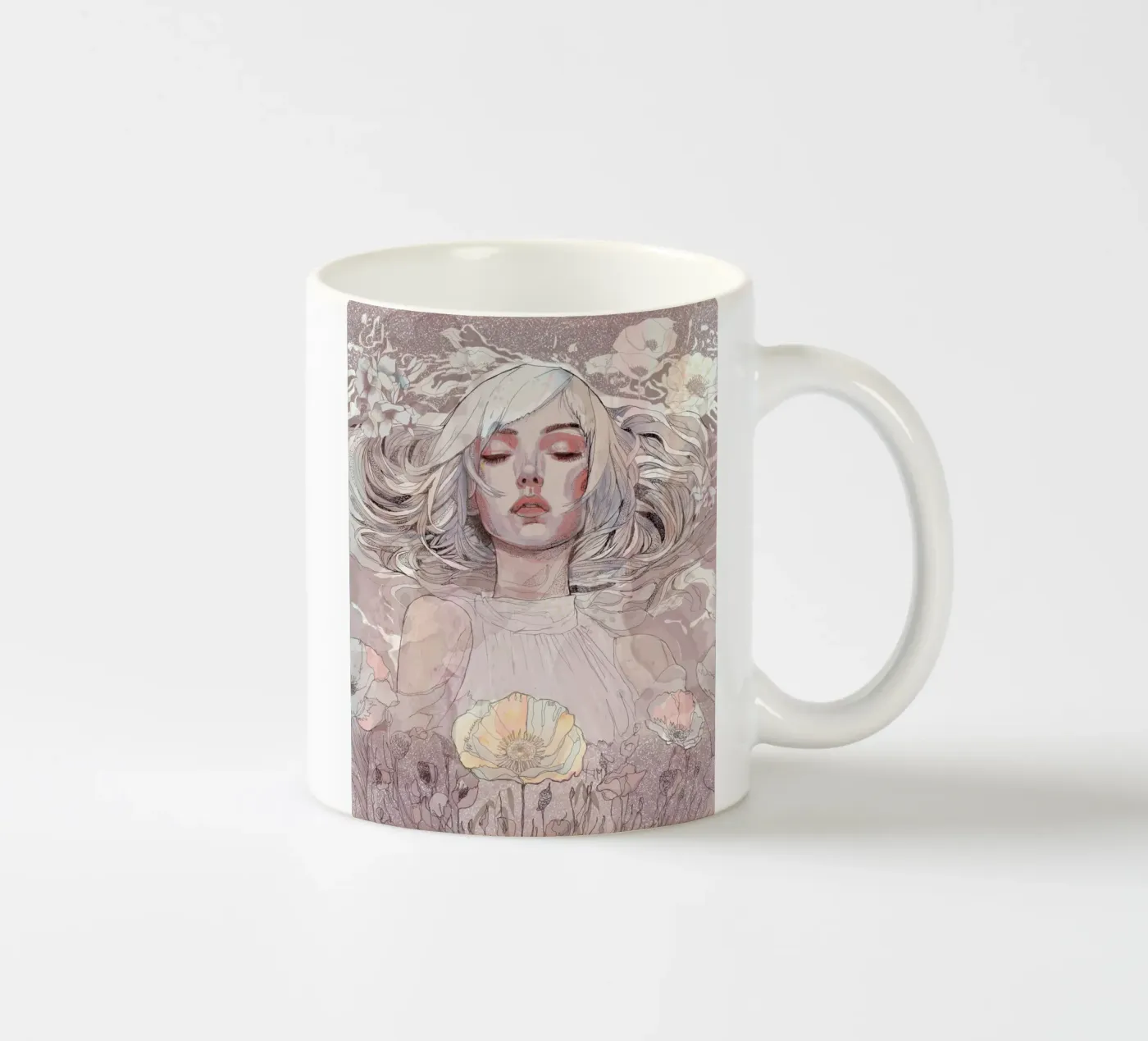 escape ceramic mug by Giulio Iurissevich