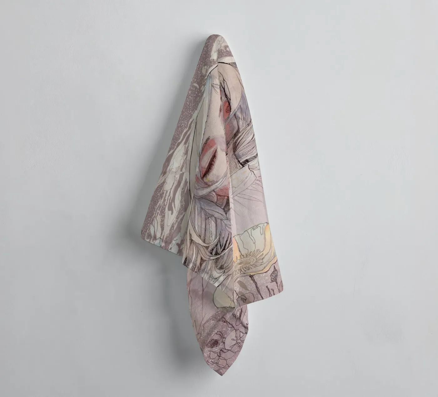 escape towel by Giulio Iurissevich