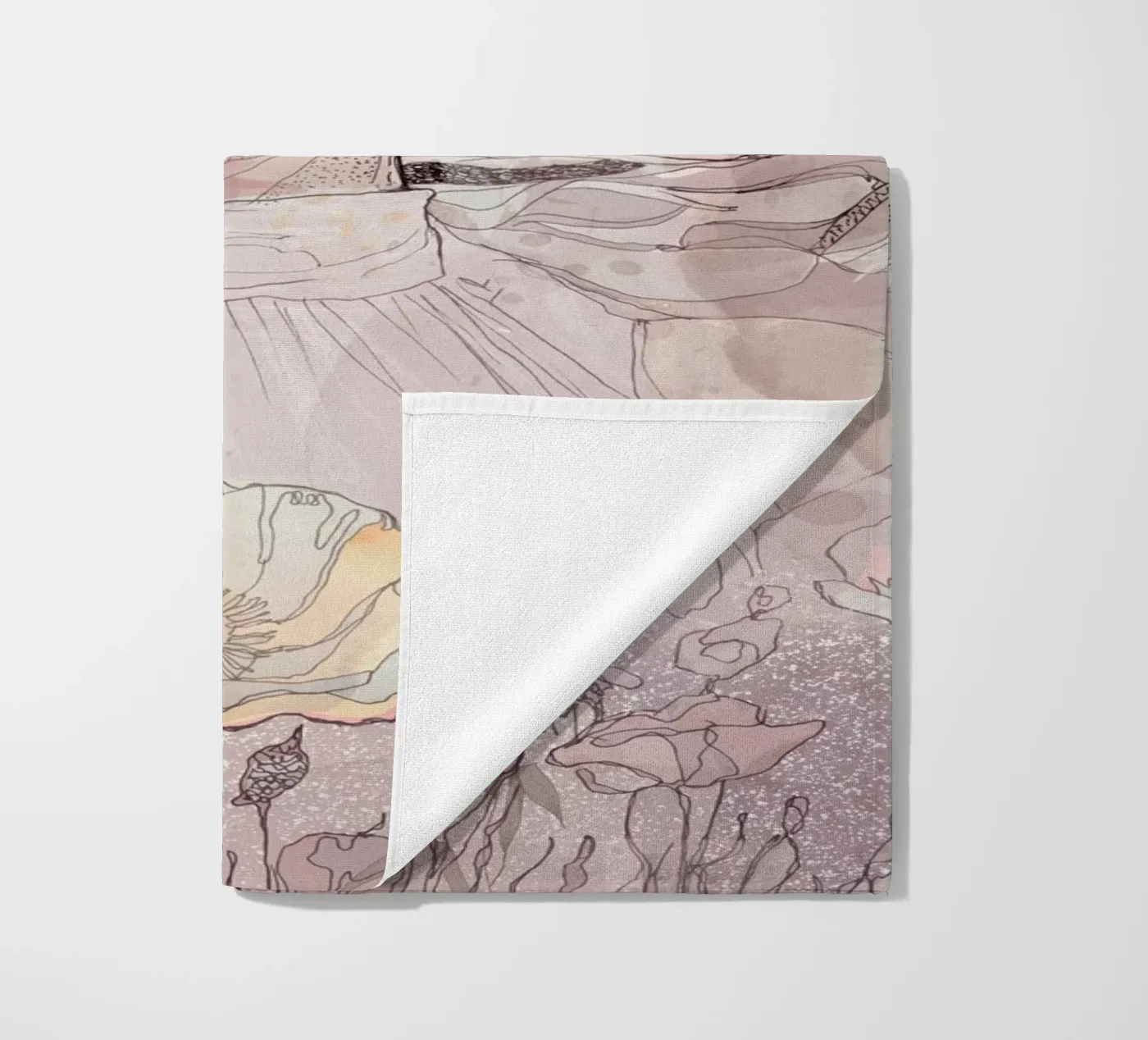 escape beach towel by Giulio Iurissevich