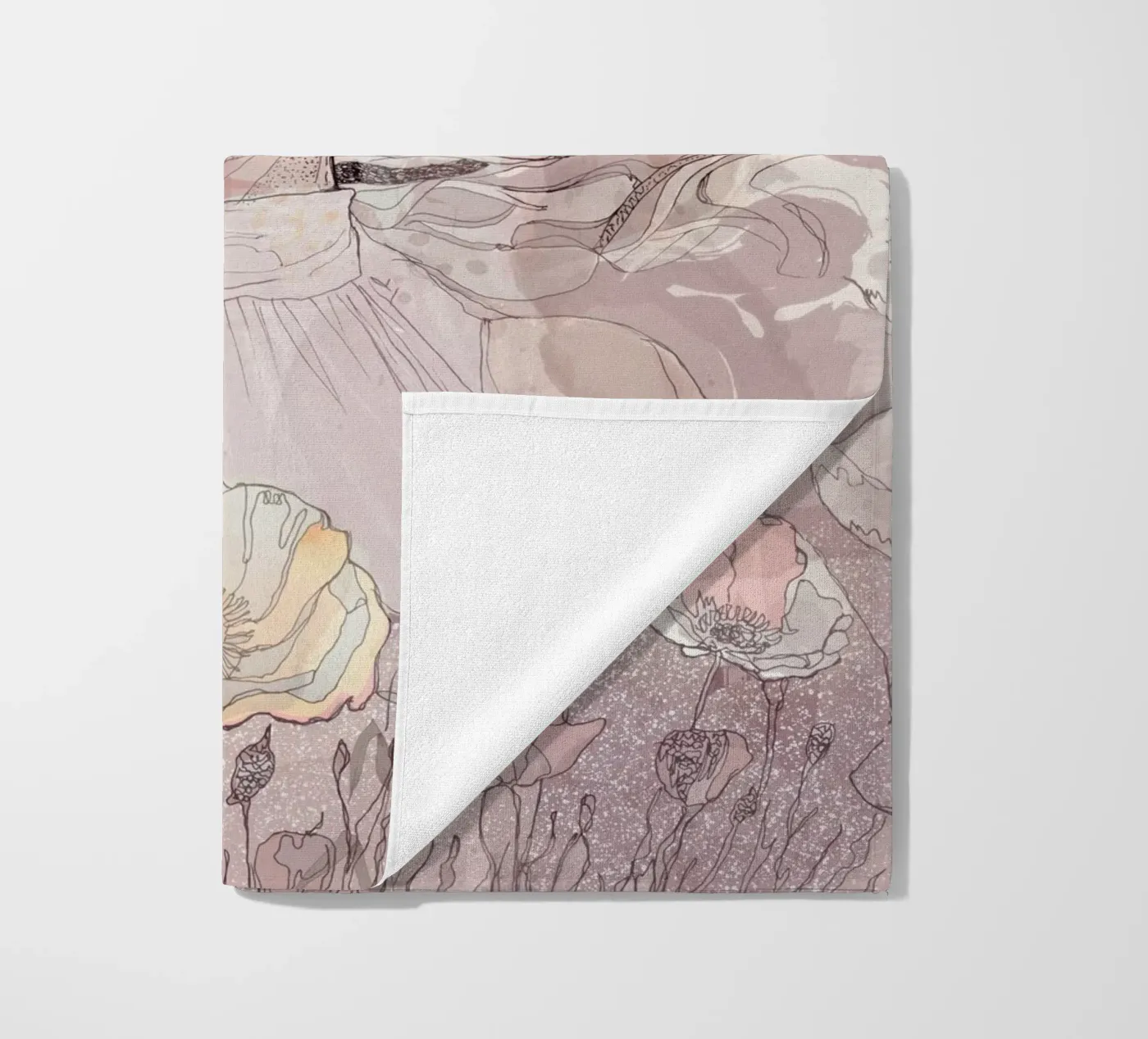 escape beach towel by Giulio Iurissevich