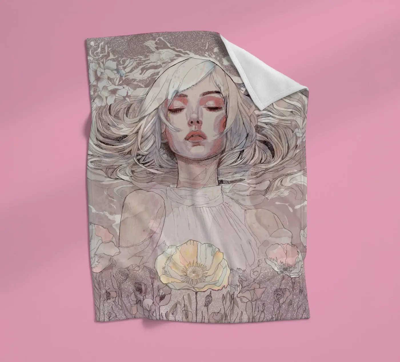 Flucht Fleecedecke von Giulio Iurissevich