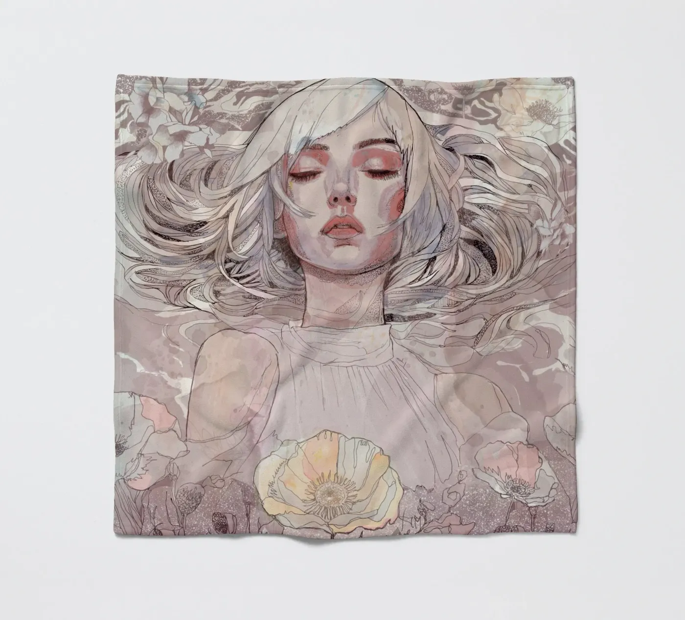 Flucht Fleecedecke von Giulio Iurissevich