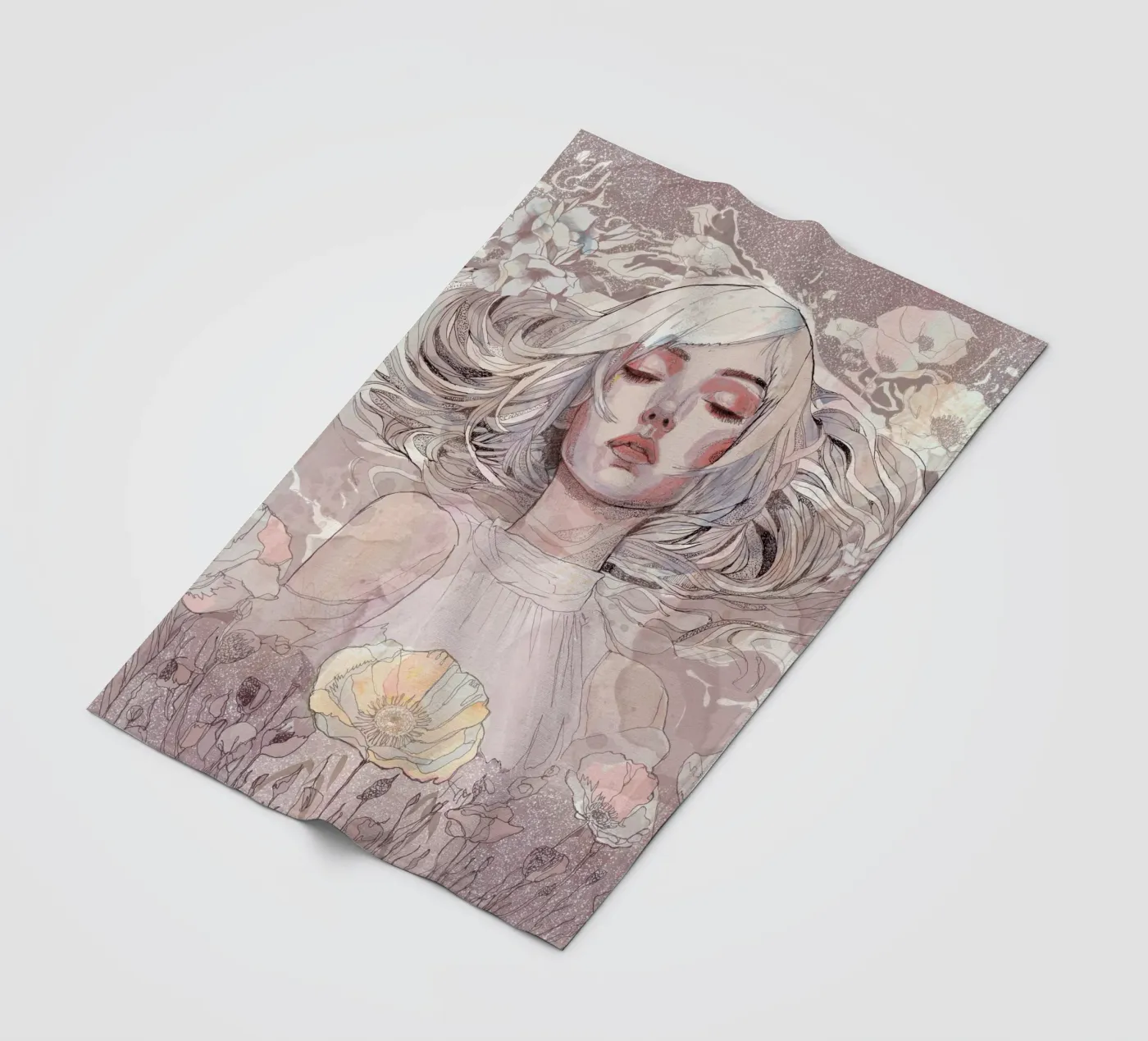 Flucht Fleecedecke von Giulio Iurissevich